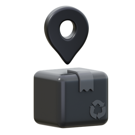 Delivery location  3D Icon