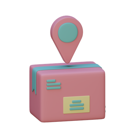 Delivery Location  3D Icon