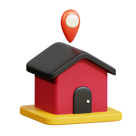 Delivery Location  3D Icon