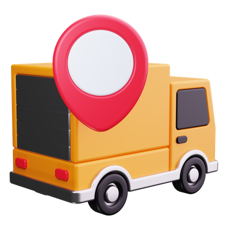 Delivery Location  3D Icon