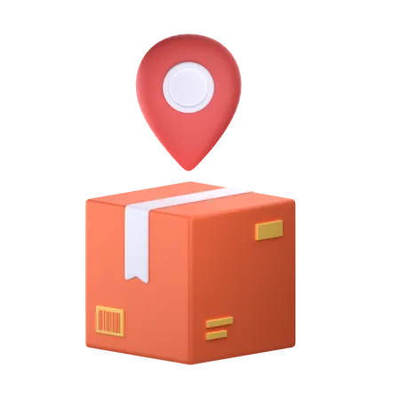 Delivery Location  3D Icon