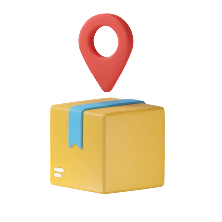 Delivery Location  3D Icon