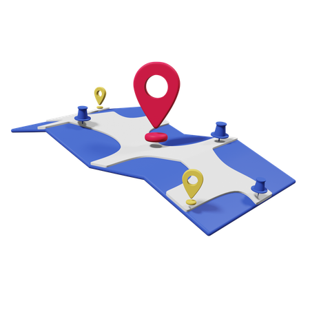 Delivery Location  3D Icon