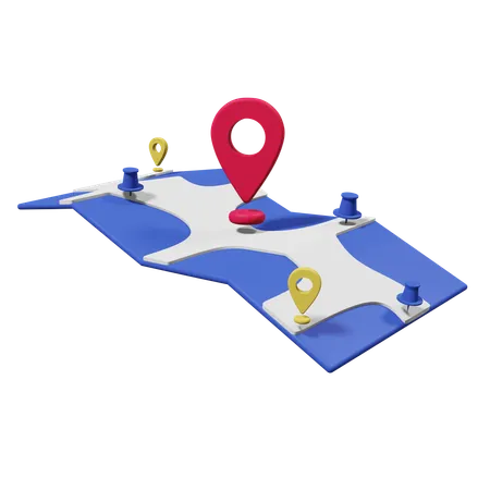 Delivery Location  3D Icon