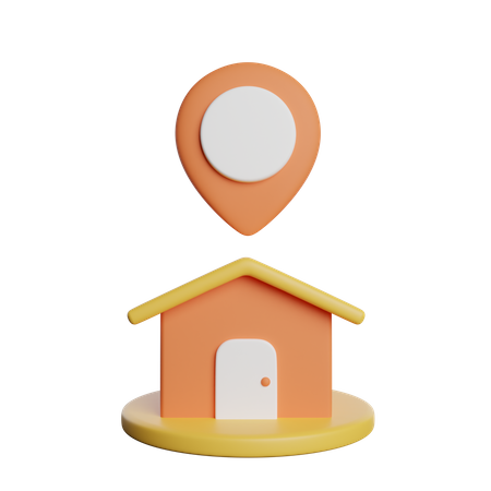 Delivery Location  3D Icon