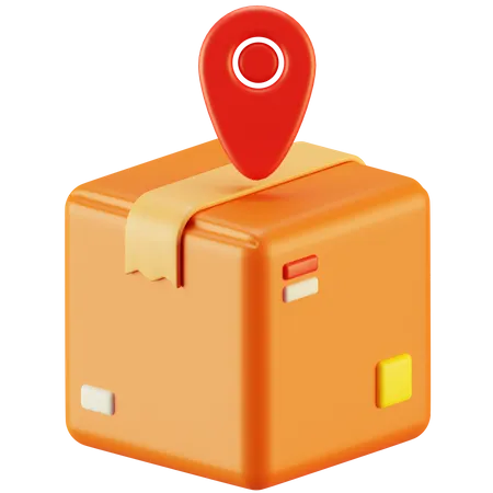 Delivery location  3D Icon