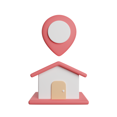 Delivery Location  3D Icon