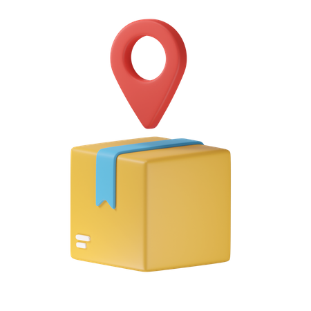 Delivery Location 3D Icon