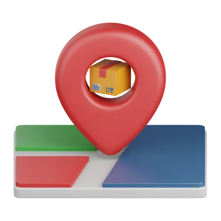 3 D Rendering Location Isolated Useful For Ecommerce Business Retail Store Online Delivery And Marketplace Design Element 3D Icon
