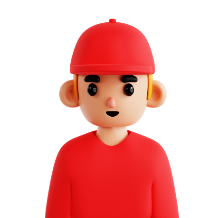 Delivery Man  3D Icon