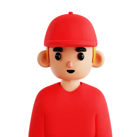 Delivery Man  3D Icon