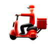 3d delivery man png