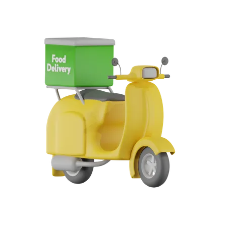 Delivery Motor  3D Icon