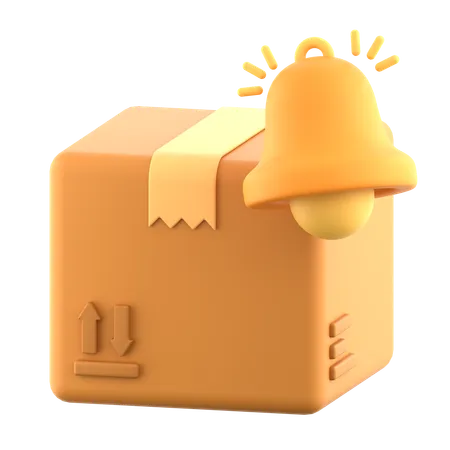 Delivery Notification  3D Icon