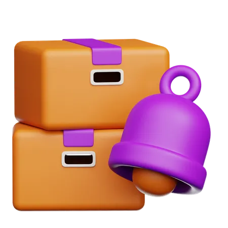 Delivery notification  3D Icon