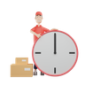 delivery on time graphics