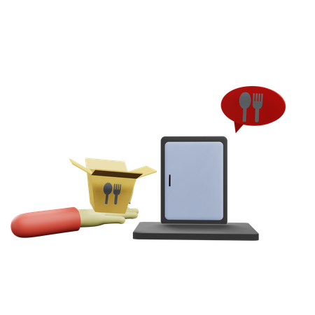 Delivery order  3D Icon