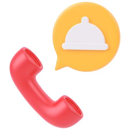 Delivery Order Call  3D Icon