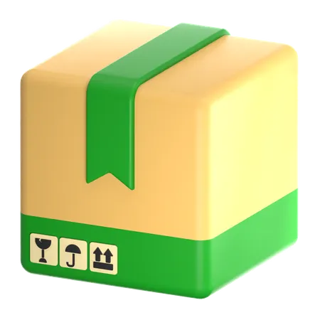 Delivery Package  3D Icon