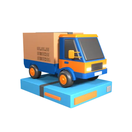 Delivery Package  3D Icon