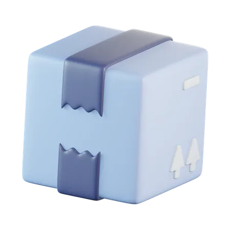 Delivery Package Box  3D Icon