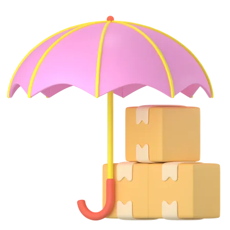 Delivery Package Insurance  3D Icon