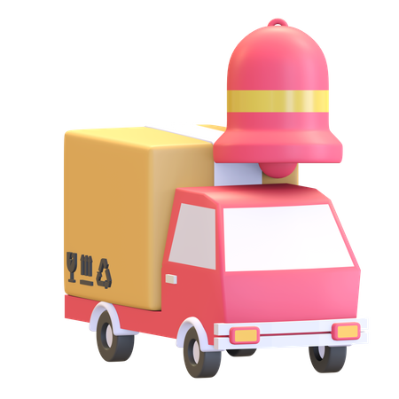 Delivery package notification  3D Icon