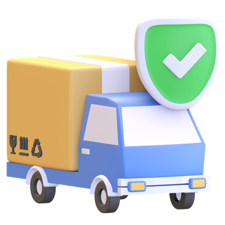 Delivery package verified  3D Icon