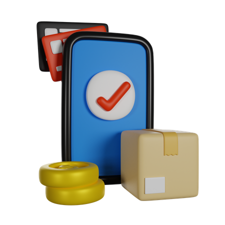 Delivery Payment  3D Icon