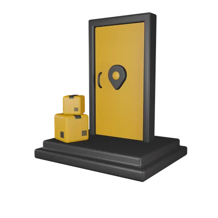 Delivery Point  3D Icon