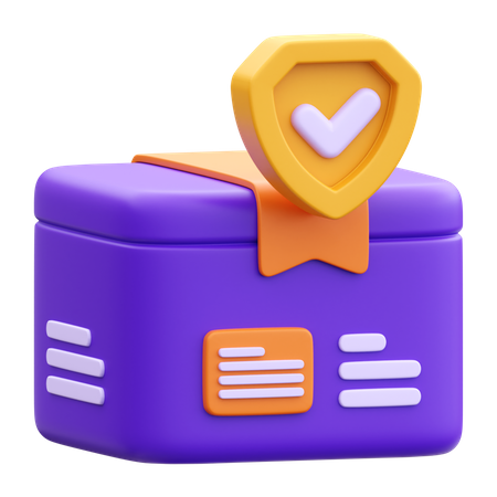 Delivery Protection  3D Icon