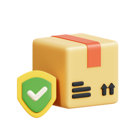 Delivery Protection  3D Icon