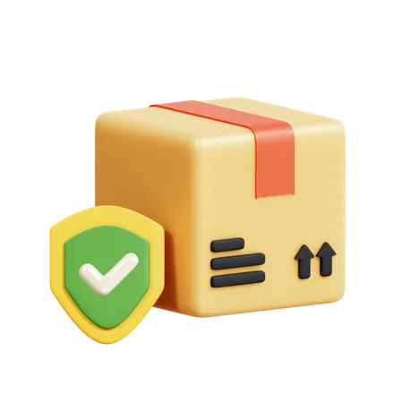 Delivery Protection  3D Icon