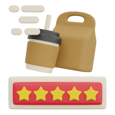 Delivery Rating  3D Icon