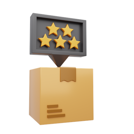 Delivery Rating  3D Icon