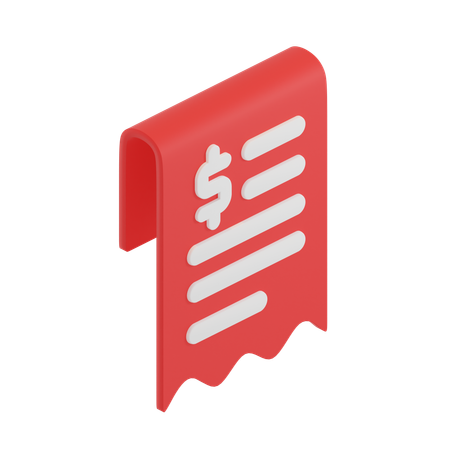 Delivery Receipt  3D Icon