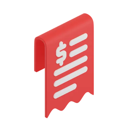 Delivery Receipt  3D Icon