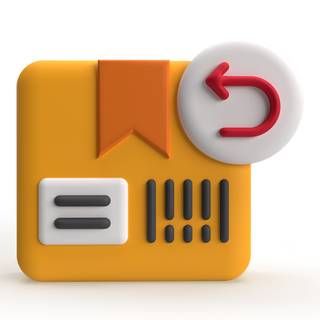 Delivery Return  3D Icon