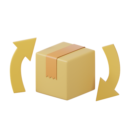 Delivery Return  3D Icon