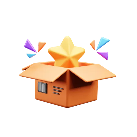 Delivery Review  3D Icon