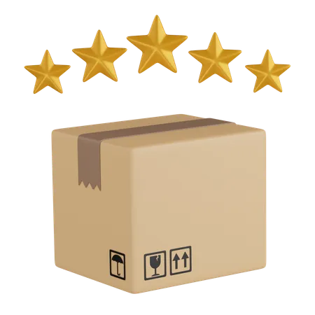 Delivery Review  3D Icon