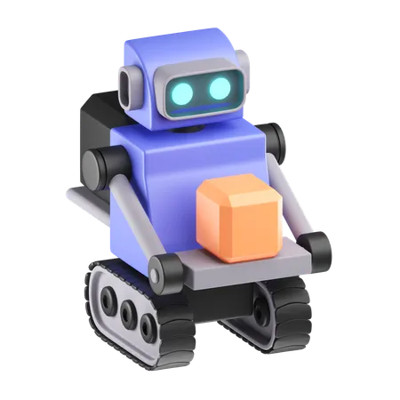 Delivery Robot  3D Icon