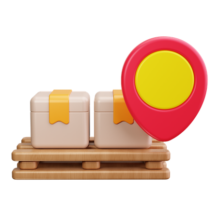 Delivery Route  3D Icon