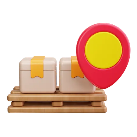 Delivery Route  3D Icon