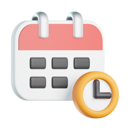 Delivery Schedule  3D Icon