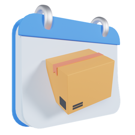 Delivery Schedule  3D Icon