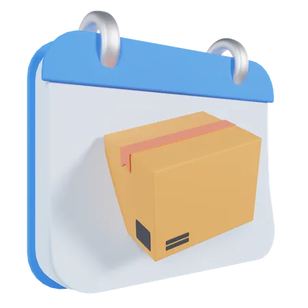 Delivery Schedule  3D Icon