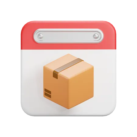 Delivery Schedule  3D Icon