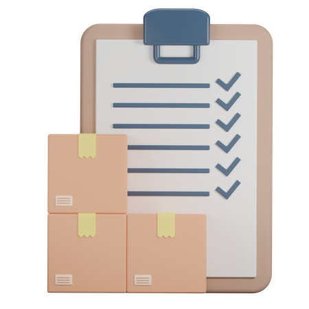 Delivery Schedule  3D Icon