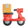 delivery bike emoji